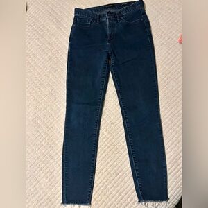 Banana Republic Dark Wash Mid Rise Skinny Jeans
